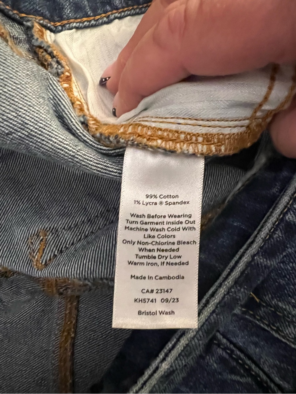 Talbots Everyday Relaxed Jean 2P Bristol Wash - Picture 6 of 9